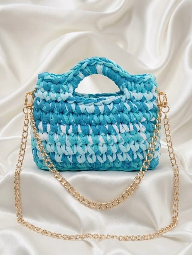 Sac Capri bleu lagon