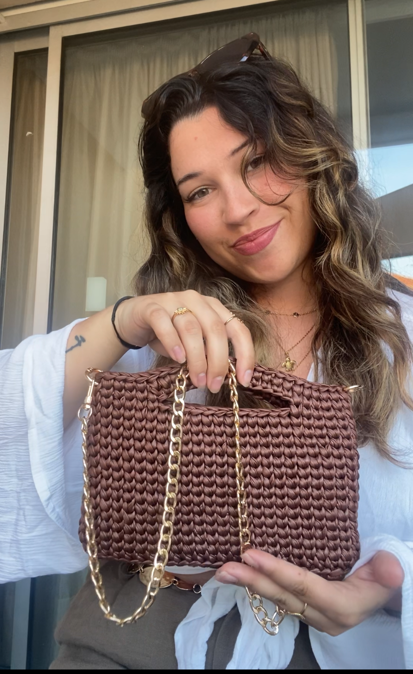Sac Monaco — effet cuir fait main
