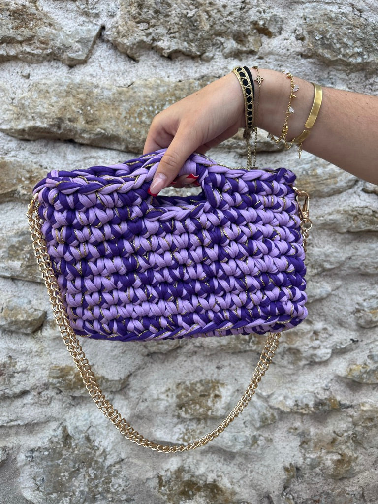 Image 6 sur 9 :

> `Sac Capri crochet couleurs personnalisables – Douces Mailles by MN`