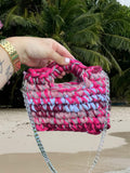 Sac Capri Édition Floral – Sac crochet fleuri fait main