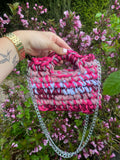 Sac Capri Édition Floral – Sac crochet fleuri fait main