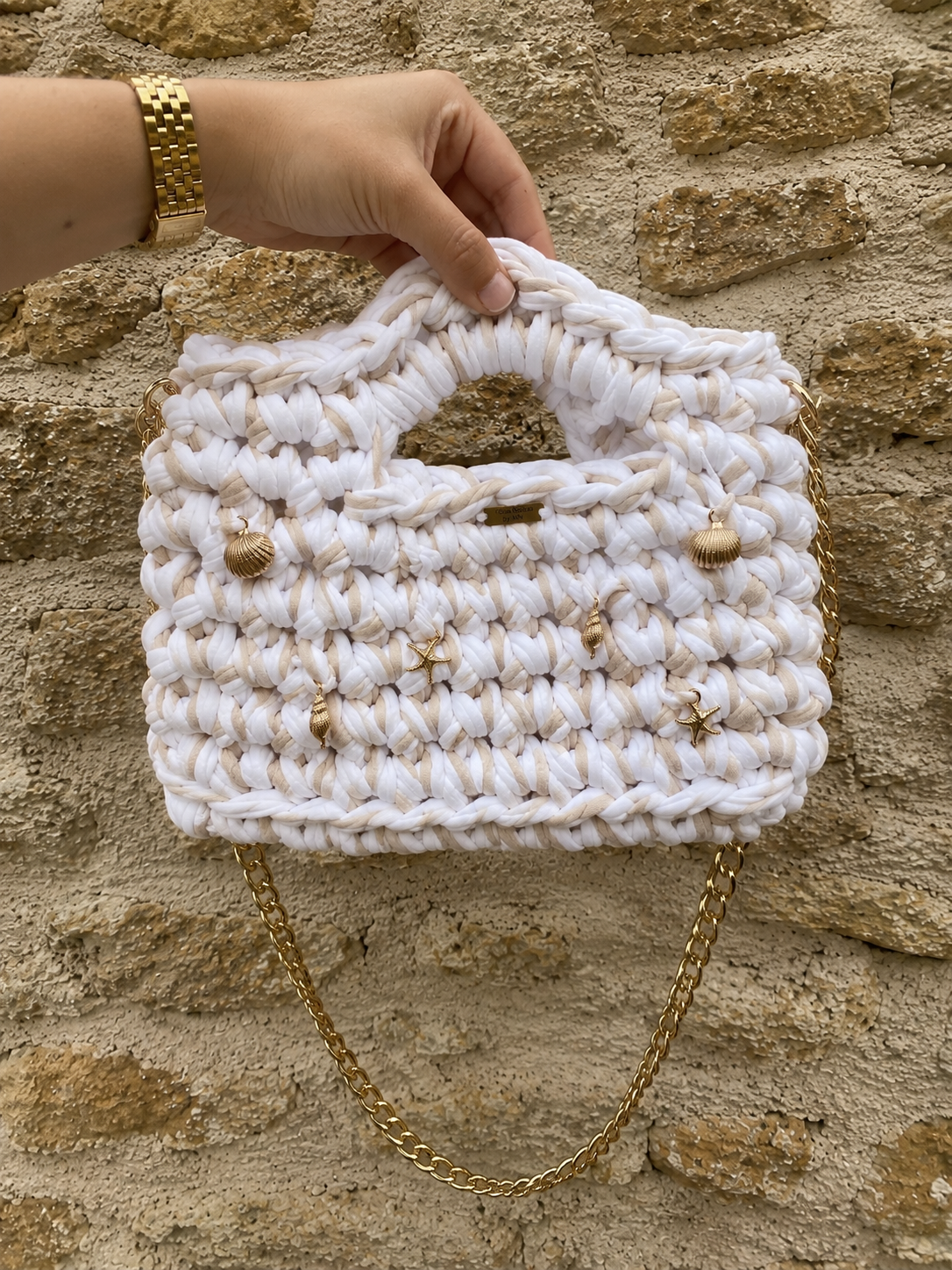 Sac Capri avec charmes personnalisables✨🐚