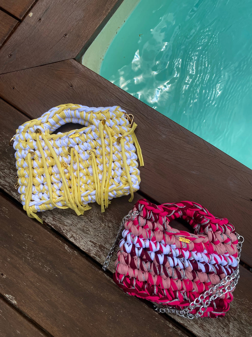 Sac Capri Édition Floral – Sac crochet fleuri fait main