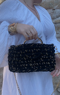 Sac Georgina noir et doré