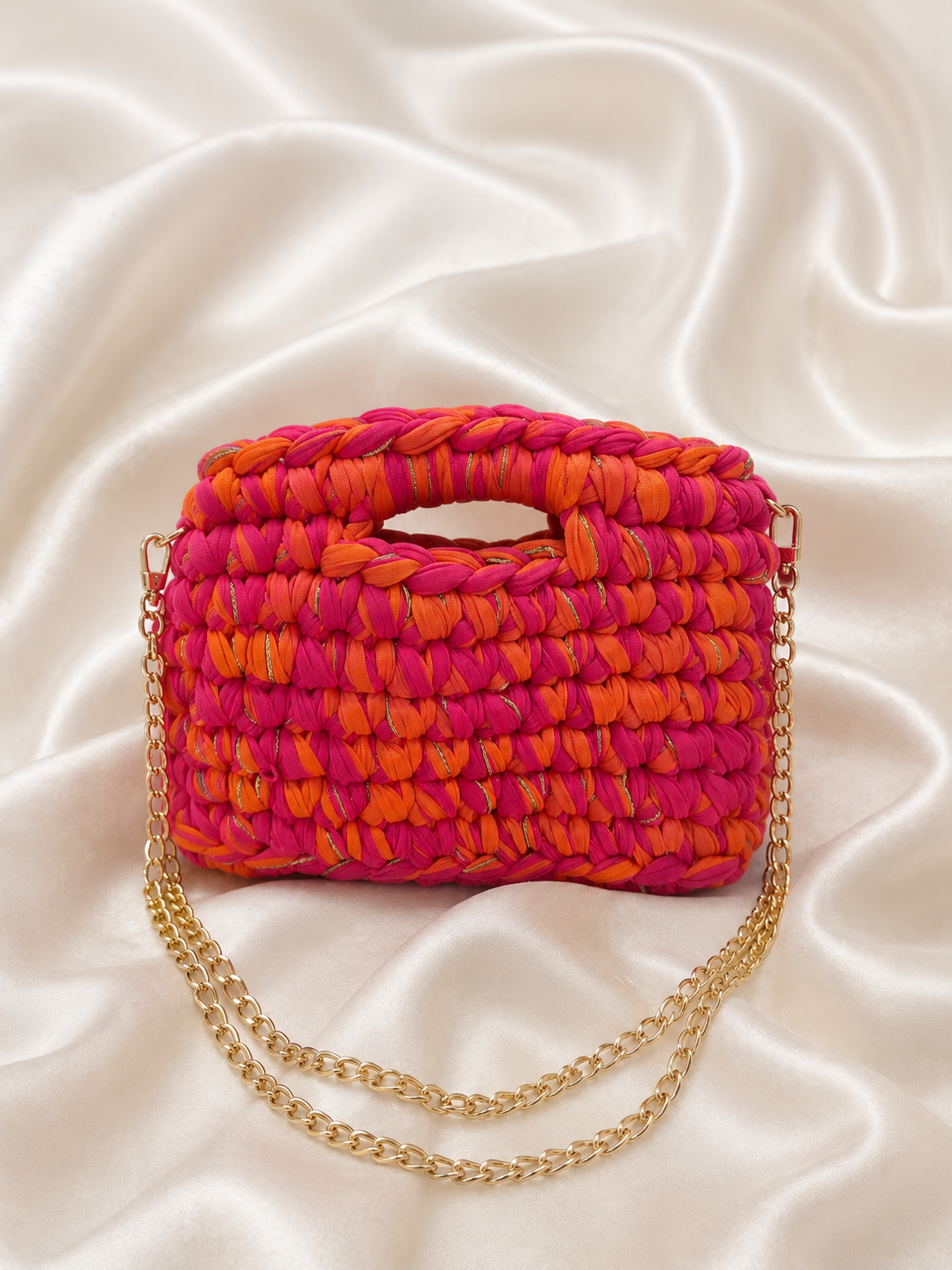 Sac Capri Rose et Orange
