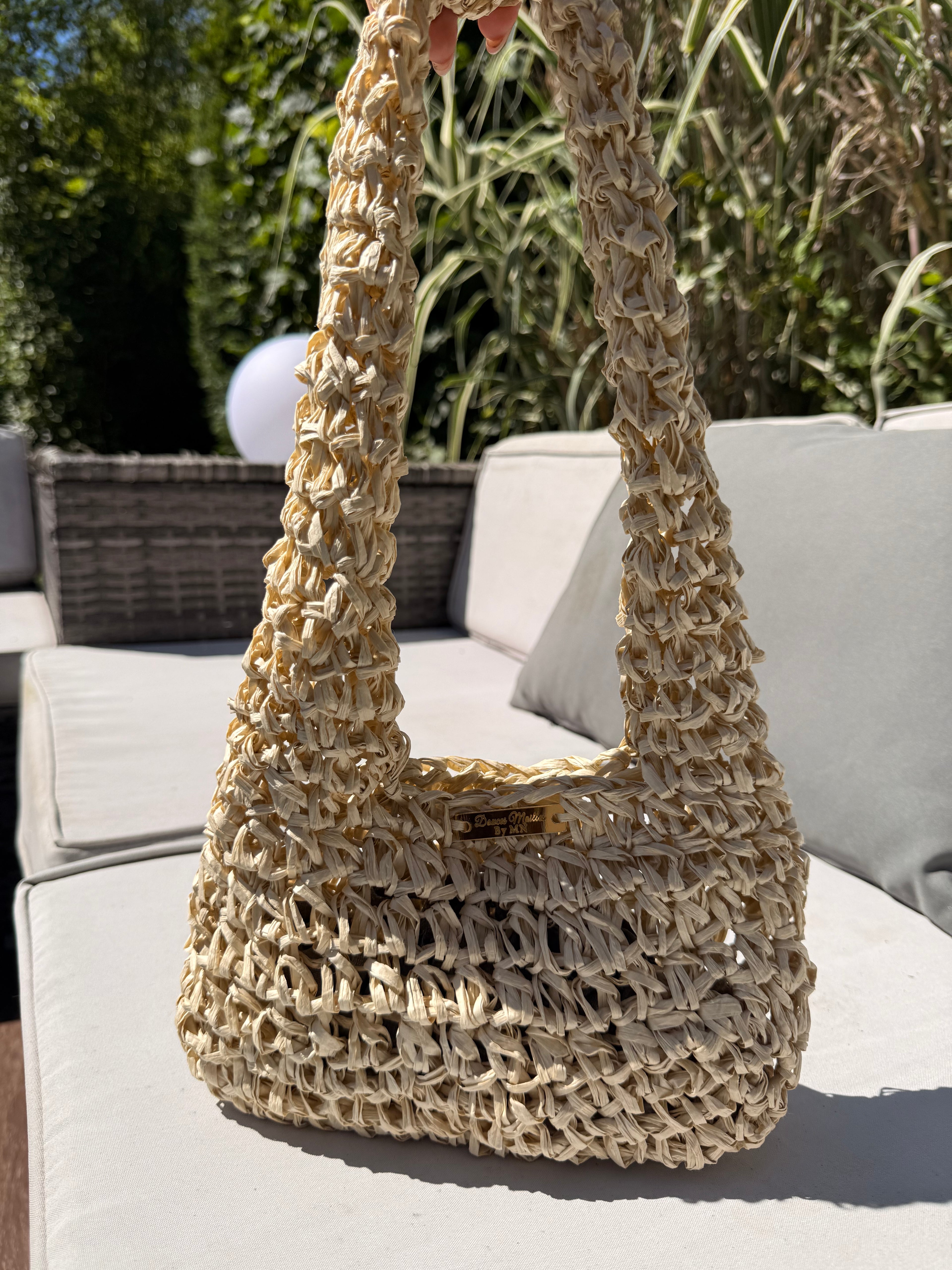 Sac a main effet paille