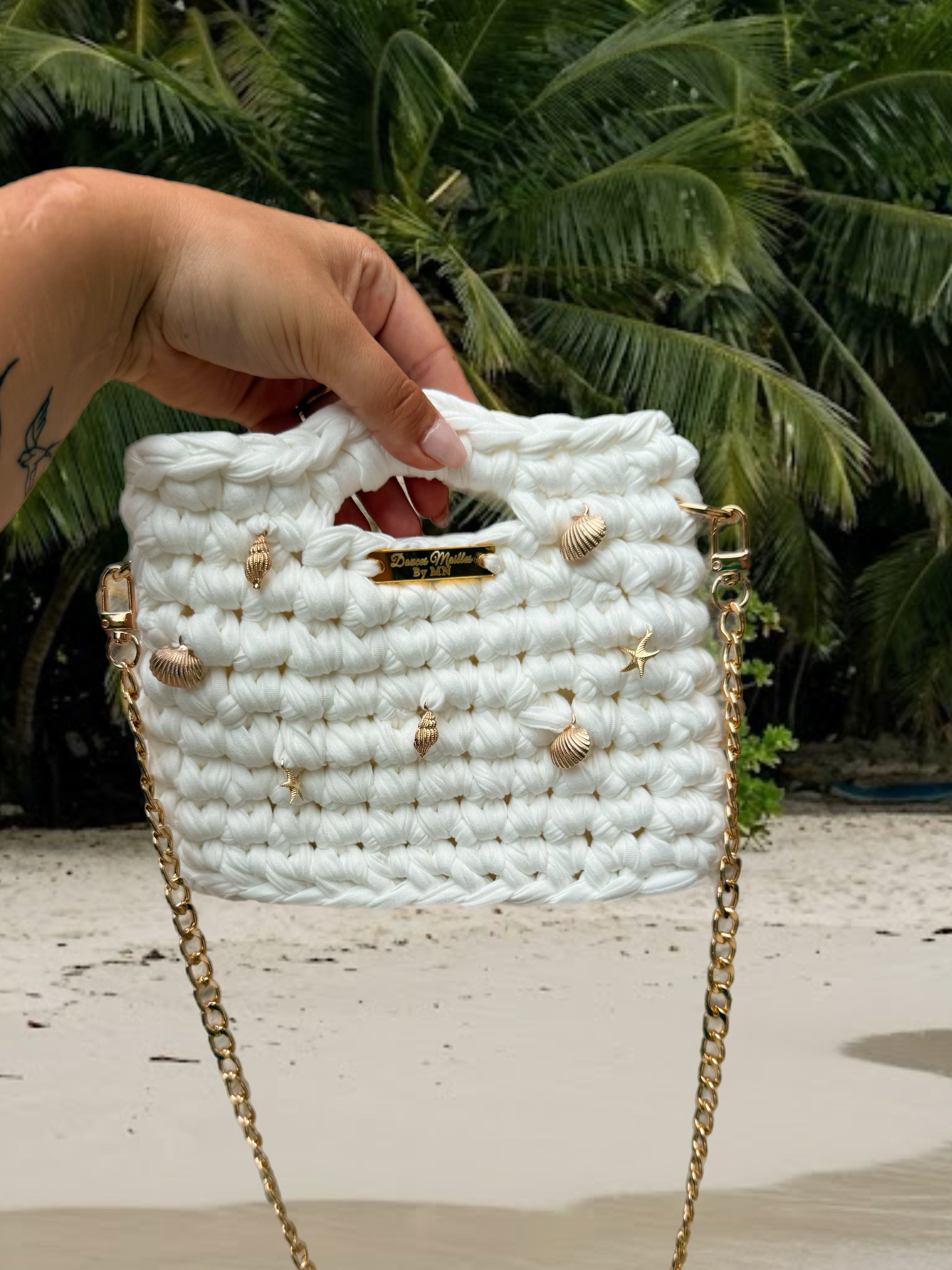Sac Capri avec charmes personnalisables✨🐚