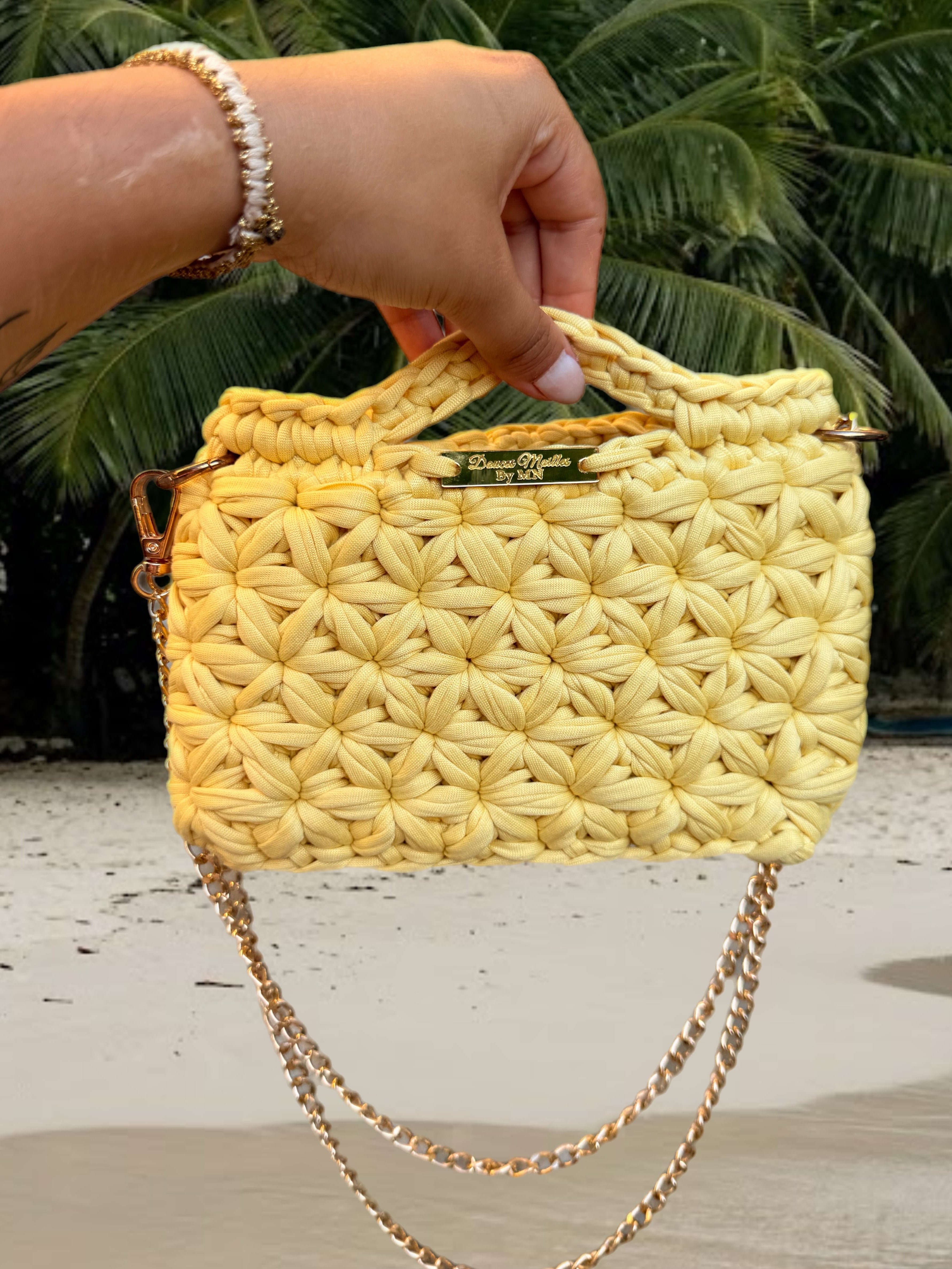 Sac Solea jaune pastel