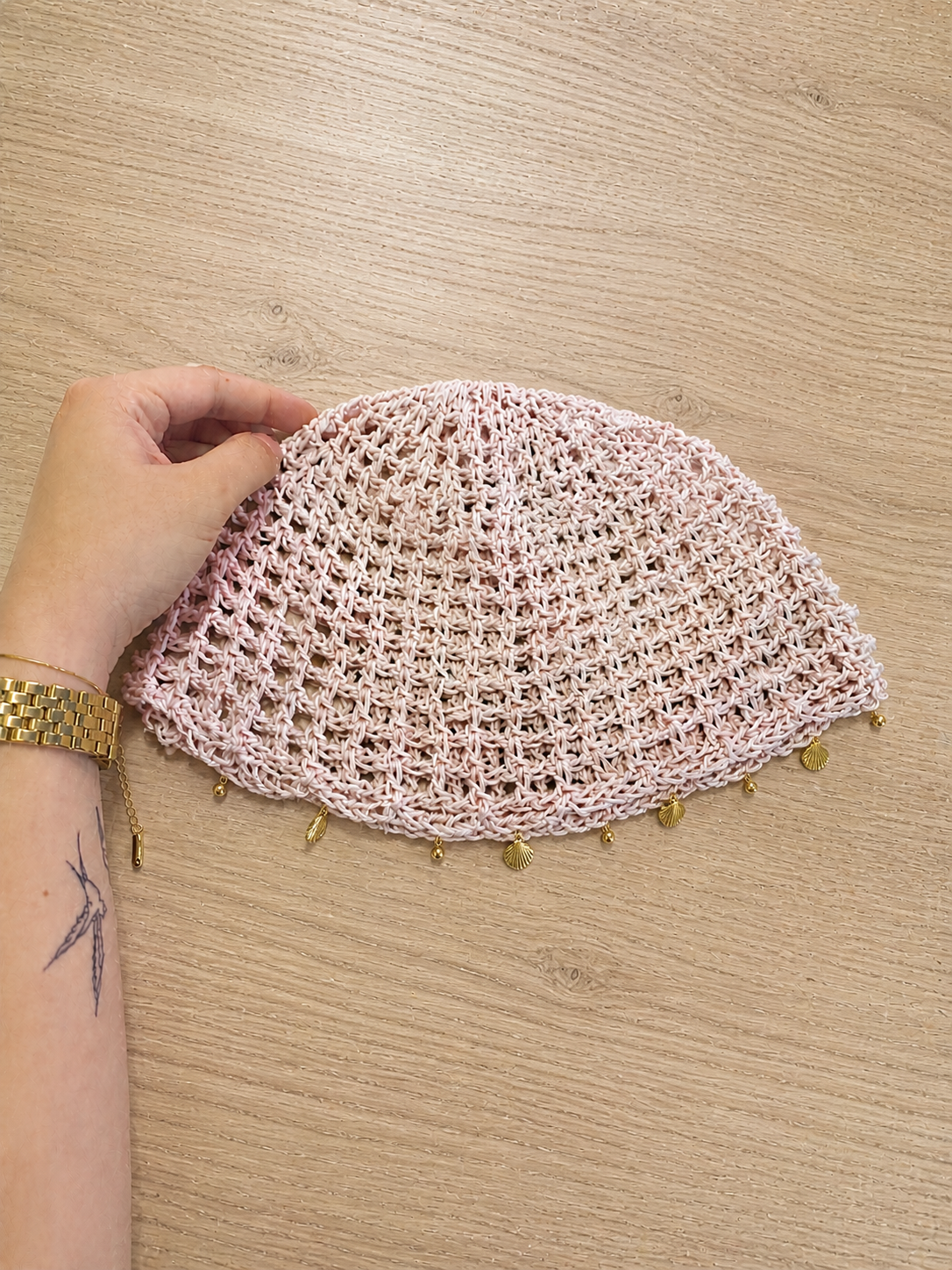 Bonnet été en crochet