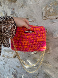 Sac Capri Rose et Orange