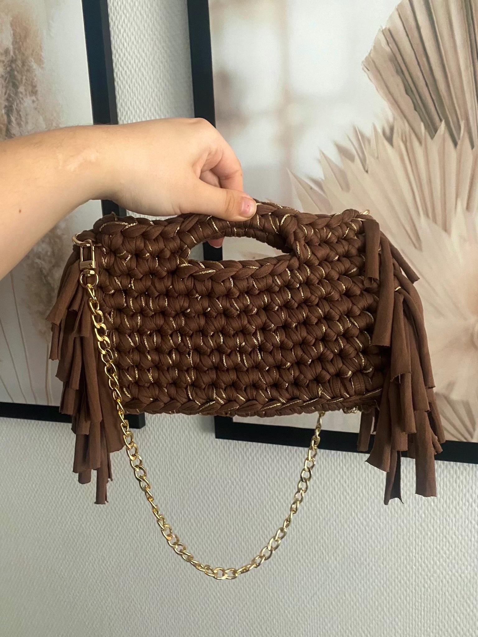 Sac Palma Marron et doré